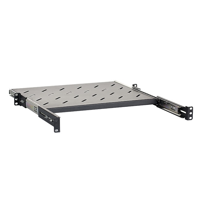 Sliding Rack Shelves in Data Center