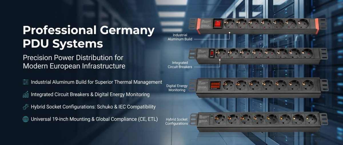 Maximizing Power Efficiency: The Ultimate Guide to Germany PDU Systems for European Infrastructure 1