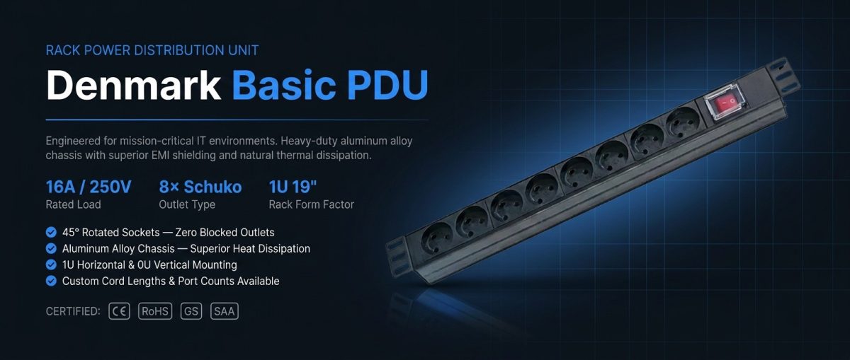 The Ultimate Guide to Denmark Basic PDU: Optimizing Power Reliability in Modern IT Environments 1
